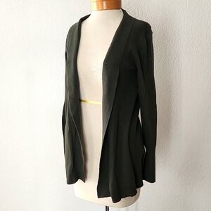 Worthington Hunter Green Cardigan Sweater Womens Medium